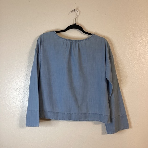 Madewell Size Small Convertible Cold Shoulder  Top - Picture 10 of 10